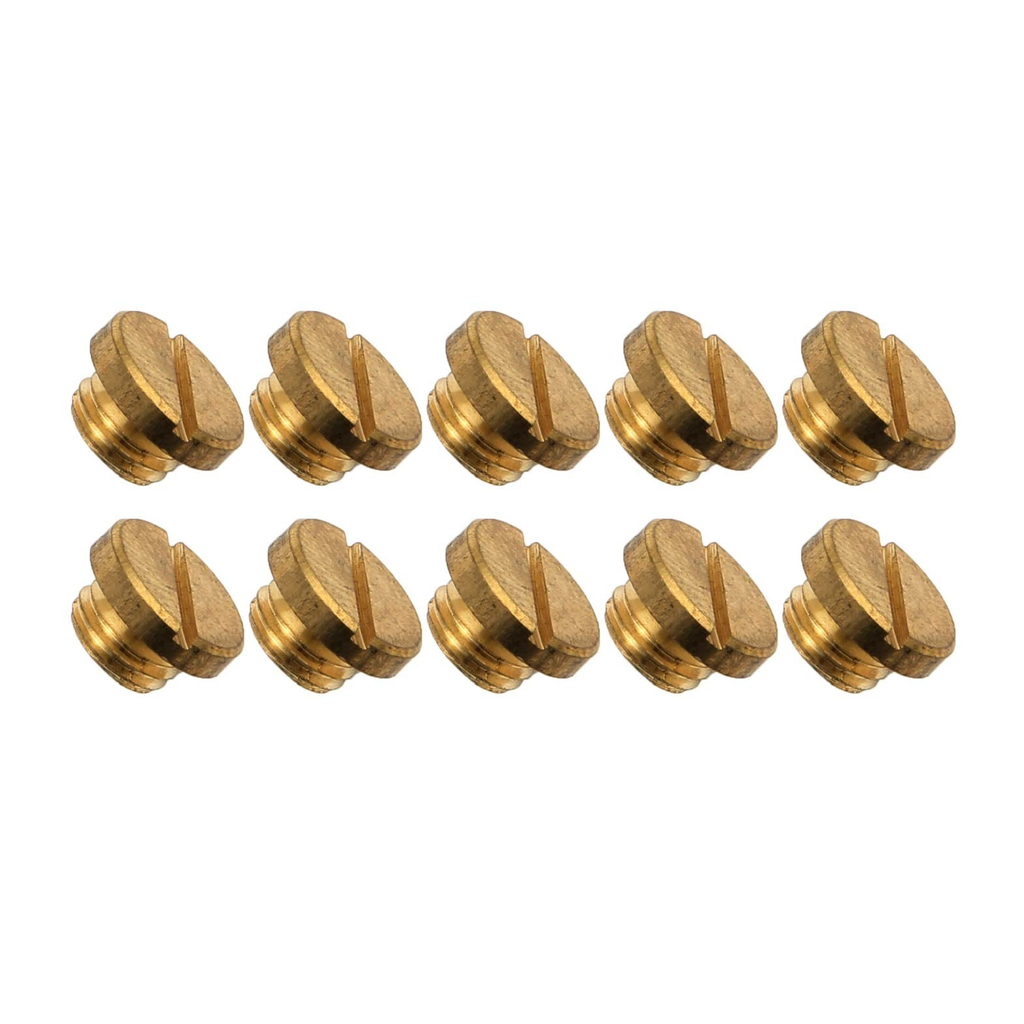 [AED6332X] AED - Brass Sight Plug (10pk)
