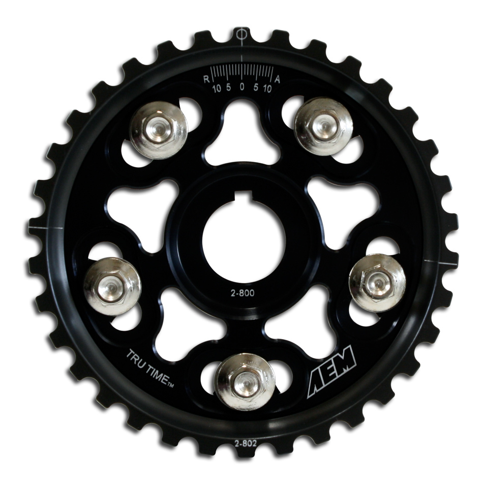[AEM23-802BK] Aem Electronics - Adjustable Cam Gear Black