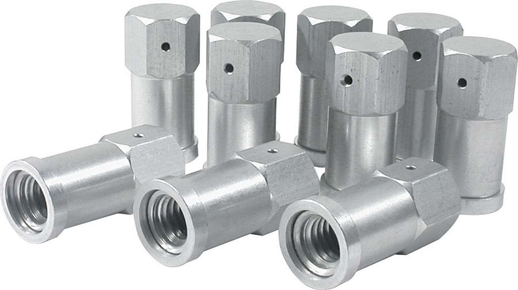 [ALL72060] Allstar Performance - QC Cover Nuts Alum 10pk