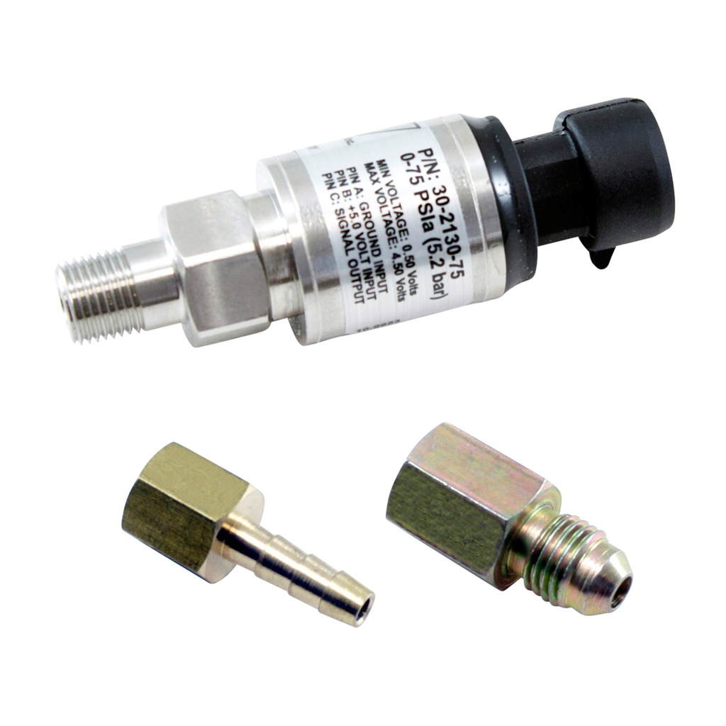[AEM30-2130-75] Aem Electronics - 75psi Or 5 Bar Stainless Sensor Kit
